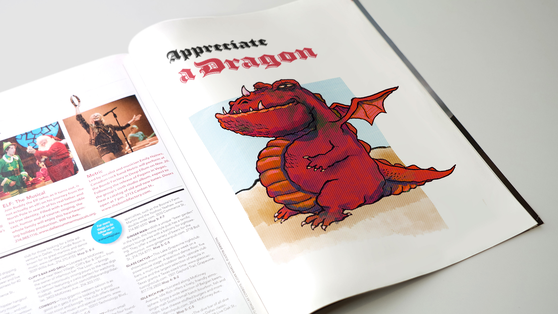 illustration appreciate a dragon