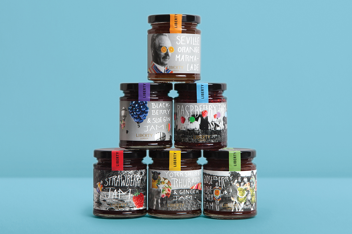  jars liberty packaging design