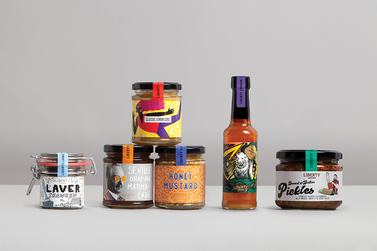 packaging design liberty own food range 