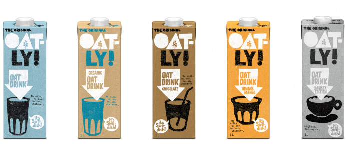 packaging design oatly range
